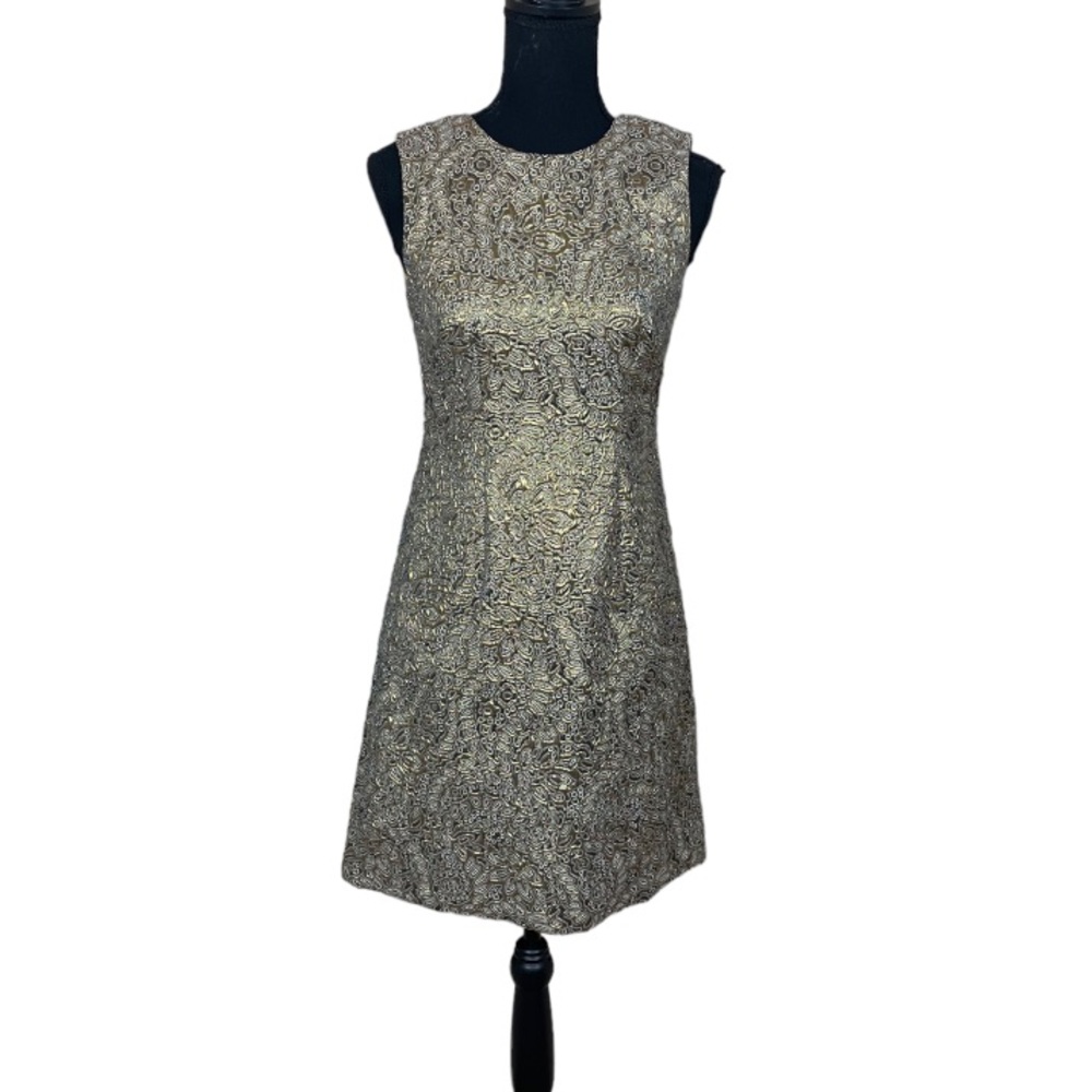 EUC Ann Taylor Brocade Sheath Dress